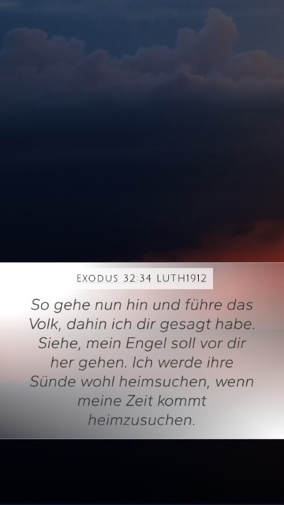 Exodus 32:34 LUTH1912 Bible Verse Image