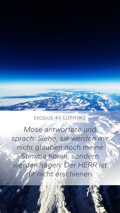 Exodus 4:1 LUTH1912 Bible Verse Image