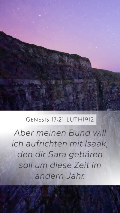 Genesis 17:21 LUTH1912 Bible Verse Image