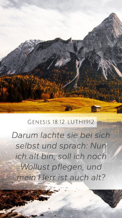 Genesis 18:12 LUTH1912 Bible Verse Image
