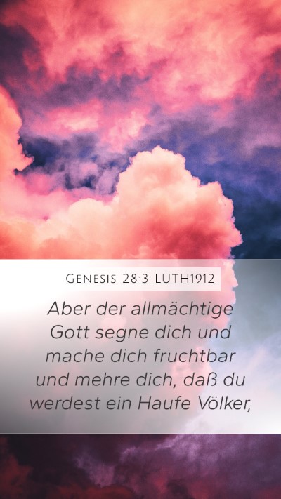 Genesis 28:3 LUTH1912 Bible Verse Image