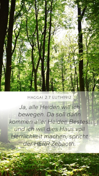 Haggai 2:7 LUTH1912 Bible Verse Image