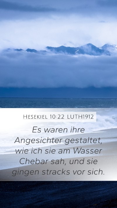 Hesekiel 10:22 LUTH1912 Bible Verse Image