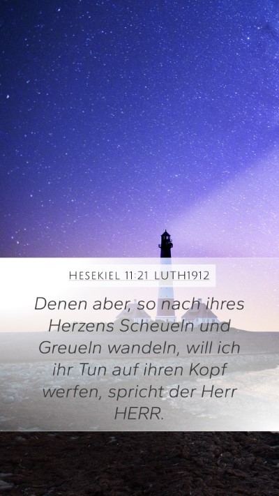 Hesekiel 11:21 LUTH1912 Bible Verse Image