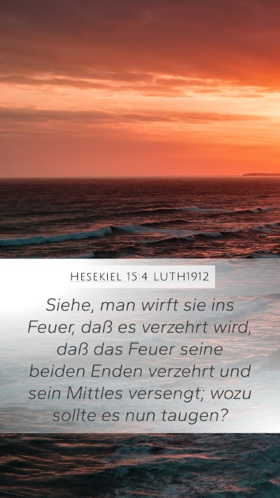 Hesekiel 15:4 LUTH1912 Bible Verse Image