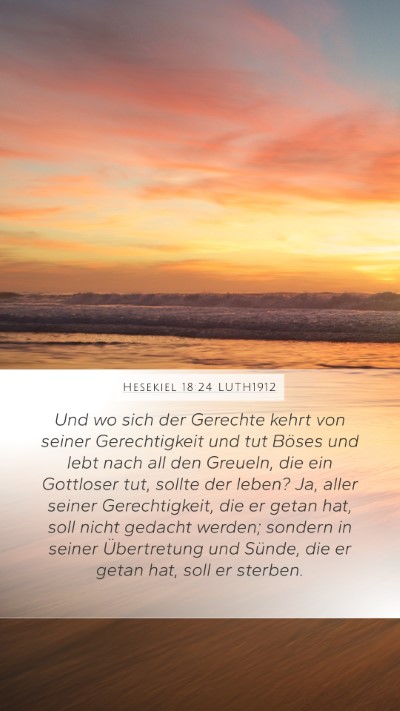 Hesekiel 18:24 LUTH1912 Bible Verse Image