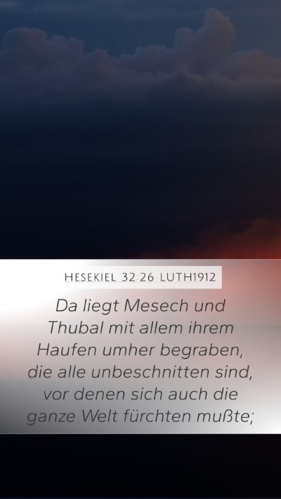 Hesekiel 32:26 LUTH1912 Bible Verse Image