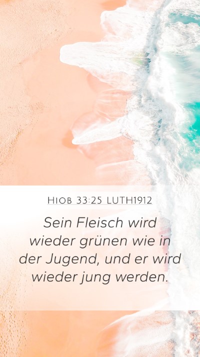 Hiob 33:25 LUTH1912 Bible Verse Image