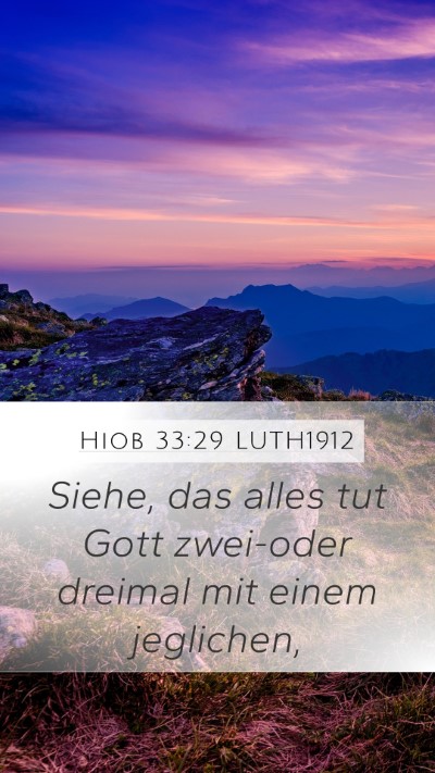 Hiob 33:29 LUTH1912 Bible Verse Image