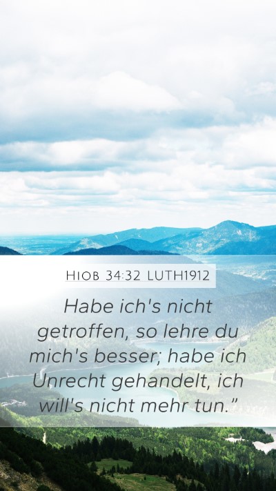 Hiob 34:32 LUTH1912 Bible Verse Image