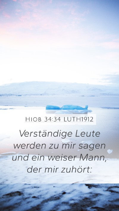 Hiob 34:34 LUTH1912 Bible Verse Image