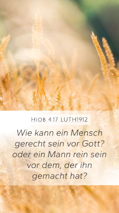 Hiob 4:17 LUTH1912 Bible Verse Image
