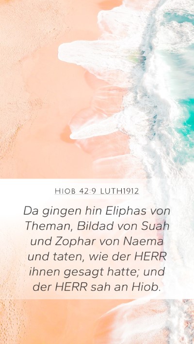 Hiob 42:9 LUTH1912 Bible Verse Image