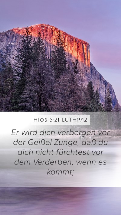 Hiob 5:21 LUTH1912 Bible Verse Image