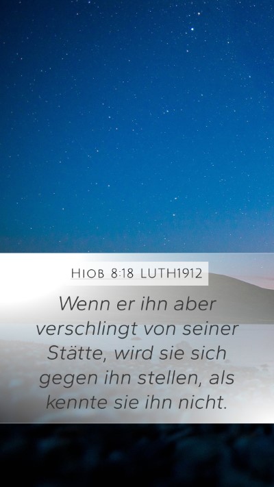 Hiob 8:18 LUTH1912 Bible Verse Image