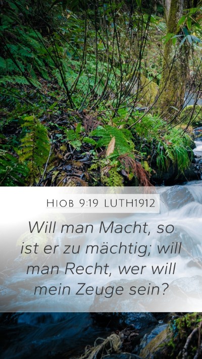 Hiob 9:19 LUTH1912 Bible Verse Image