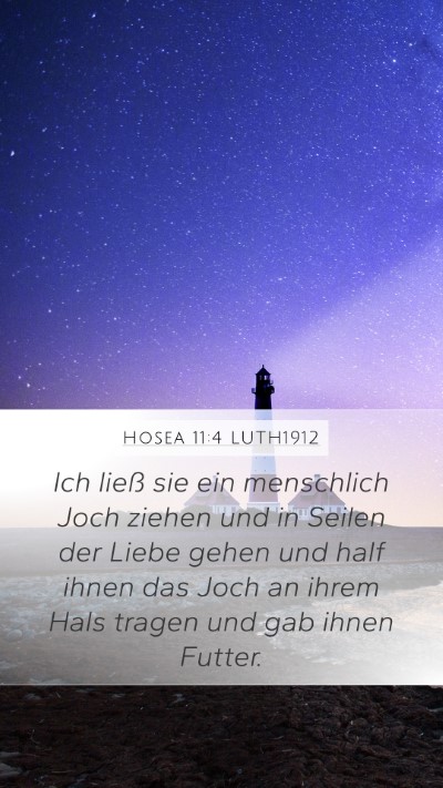 Hosea 11:4 LUTH1912 Bible Verse Image