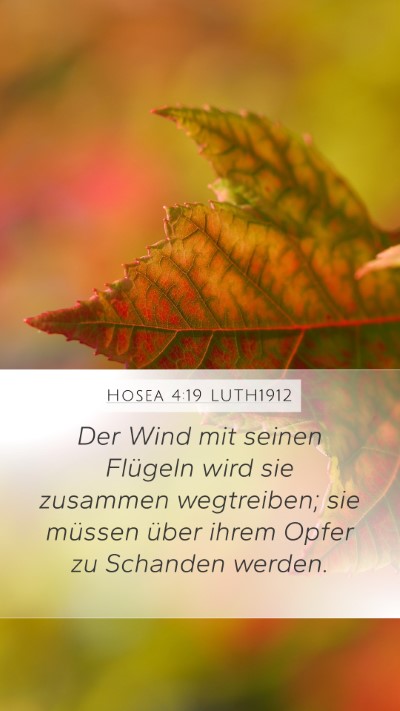 Hosea 4:19 LUTH1912 Bible Verse Image