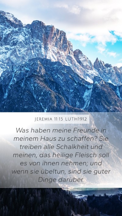Jeremia 11:15 LUTH1912 Bible Verse Image