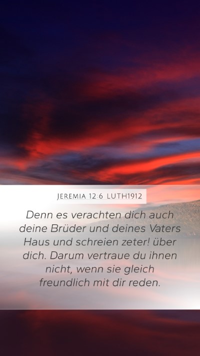 Jeremia 12:6 LUTH1912 Bible Verse Image