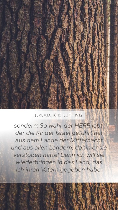 Jeremia 16:15 LUTH1912 Bible Verse Image