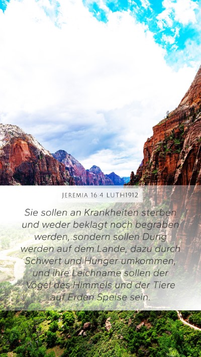 Jeremia 16:4 LUTH1912 Bible Verse Image