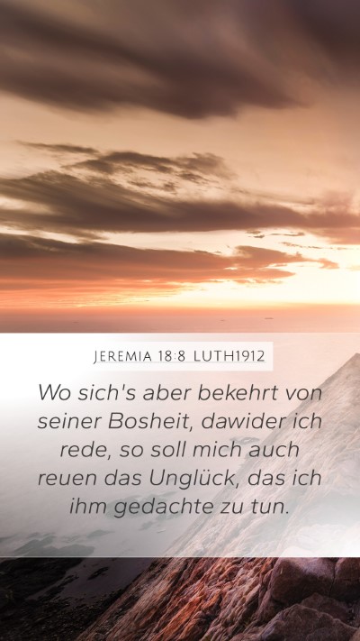 Jeremia 18:8 LUTH1912 Bible Verse Image