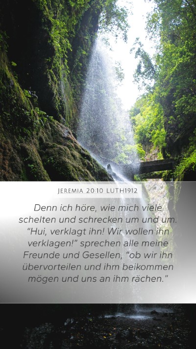 Jeremia 20:10 LUTH1912 Bible Verse Image