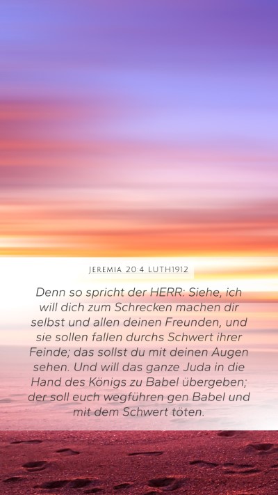 Jeremia 20:4 LUTH1912 Bible Verse Image