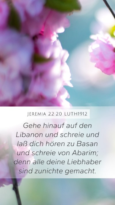 Jeremia 22:20 LUTH1912 Bible Verse Image