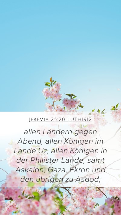 Jeremia 25:20 LUTH1912 Bible Verse Image
