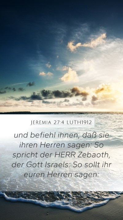 Jeremia 27:4 LUTH1912 Bible Verse Image