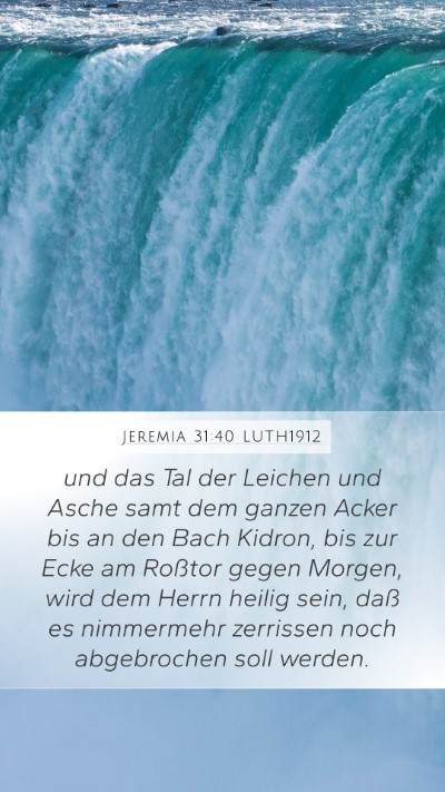 Jeremia 31:40 LUTH1912 Bible Verse Image