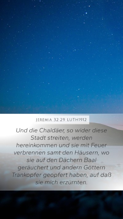 Jeremia 32:29 LUTH1912 Bible Verse Image