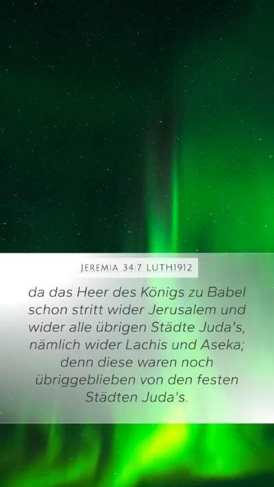Jeremia 34:7 LUTH1912 Bible Verse Image