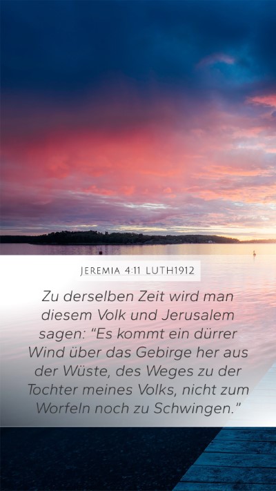 Jeremia 4:11 LUTH1912 Bible Verse Image