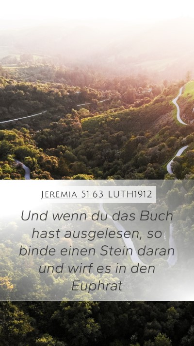 Jeremia 51:63 LUTH1912 Bible Verse Image