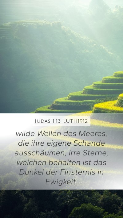 Judas 1:13 LUTH1912 Bible Verse Image