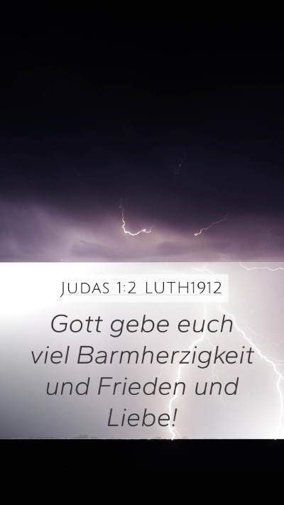 Judas 1:2 LUTH1912 Bible Verse Image