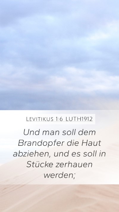 Levitikus 1:6 LUTH1912 Bible Verse Image