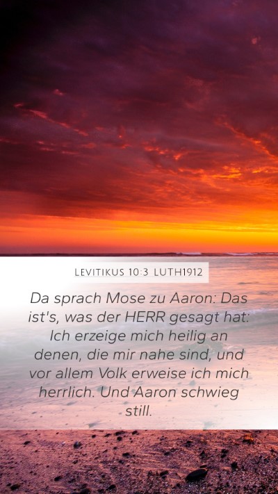Levitikus 10:3 LUTH1912 Bible Verse Image