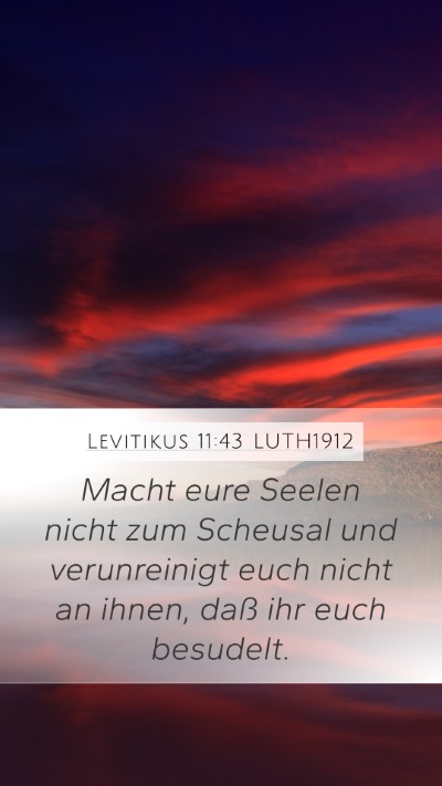 Levitikus 11:43 LUTH1912 Bible Verse Image