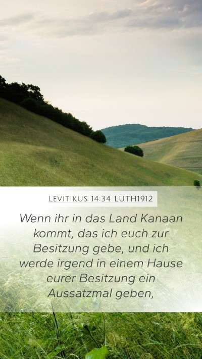 Levitikus 14:34 LUTH1912 Bible Verse Image