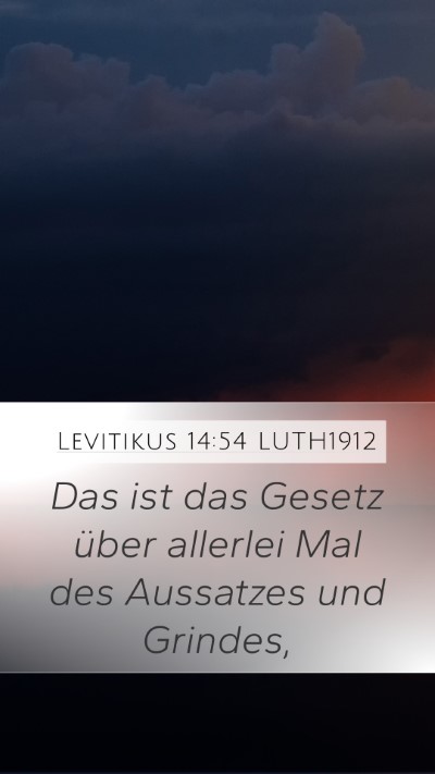 Levitikus 14:54 LUTH1912 Bible Verse Image