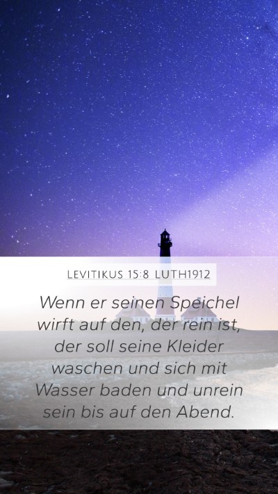 Levitikus 15:8 LUTH1912 Bible Verse Image