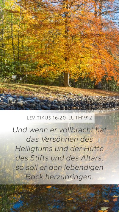 Levitikus 16:20 LUTH1912 Bible Verse Image