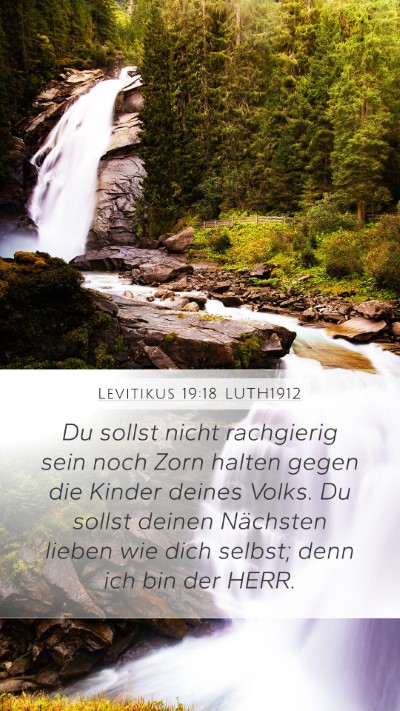 Levitikus 19:18 LUTH1912 Bible Verse Image