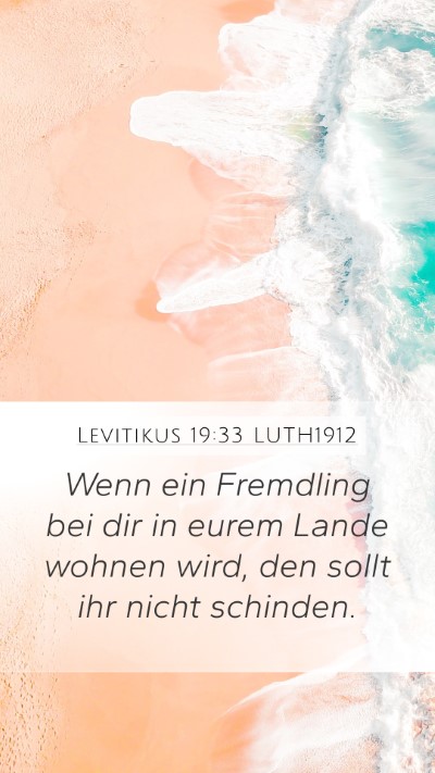 Levitikus 19:33 LUTH1912 Bible Verse Image