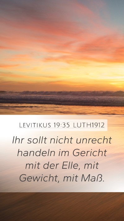 Levitikus 19:35 LUTH1912 Bible Verse Image