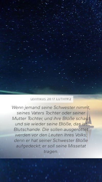 Levitikus 20:17 LUTH1912 Bible Verse Image